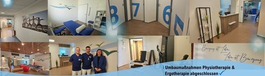 Renovierungsarbeiten Physio-und Ergotherapie abgeschlossen