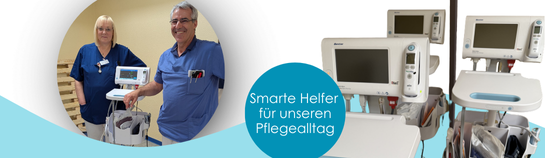 Smarte Helfer für den Pflegealltag